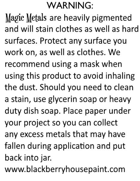 Magic Metal - Blackberry House Paint: Antique Bronze