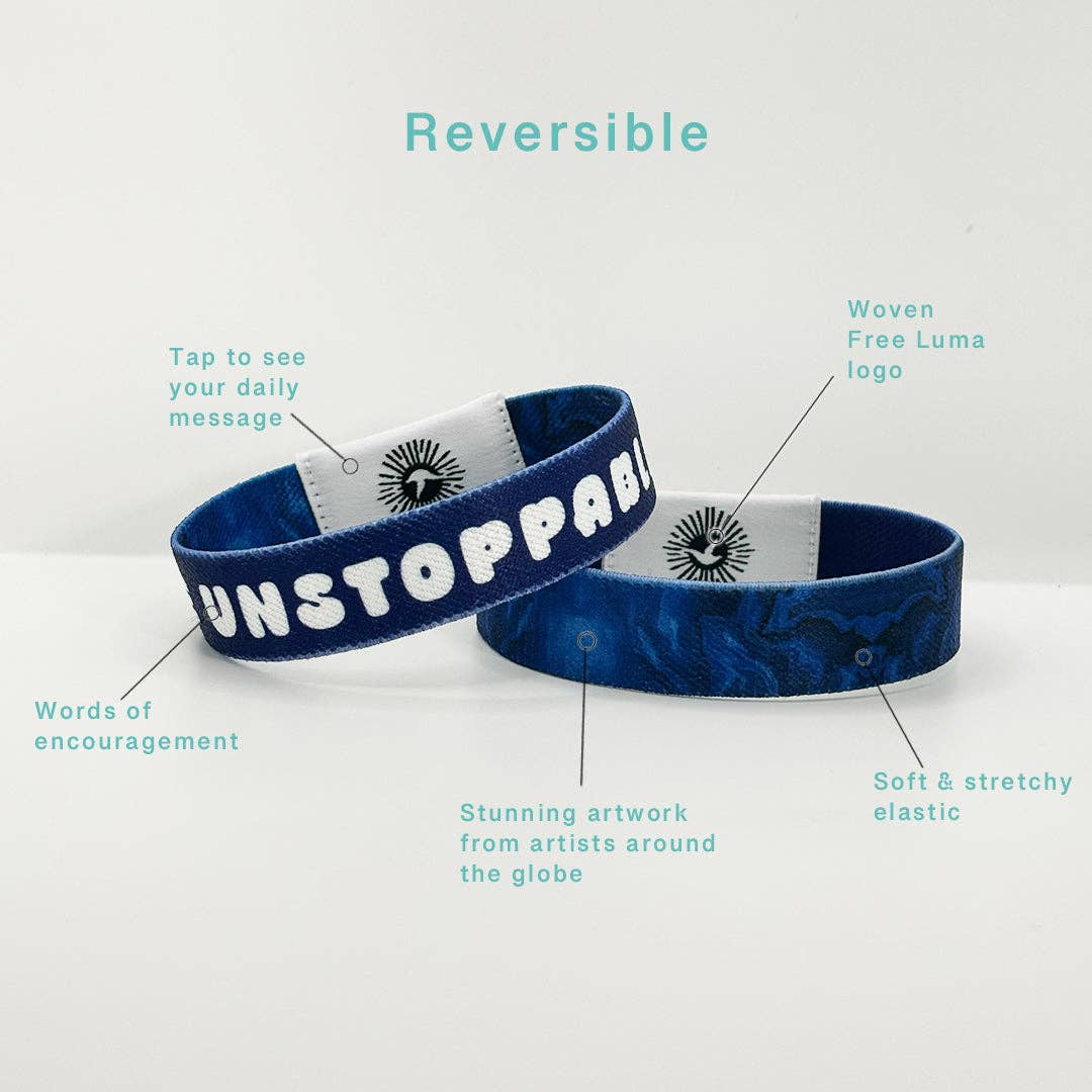 Be Unstoppable NFC Positivity Bracelet: Free Luma