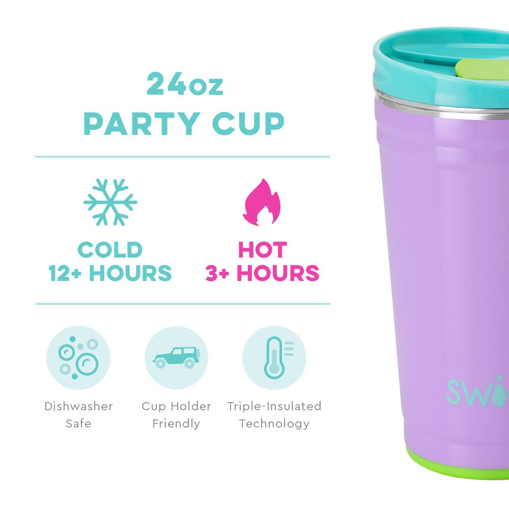 Ultra Violet Party Cup (24oz)
