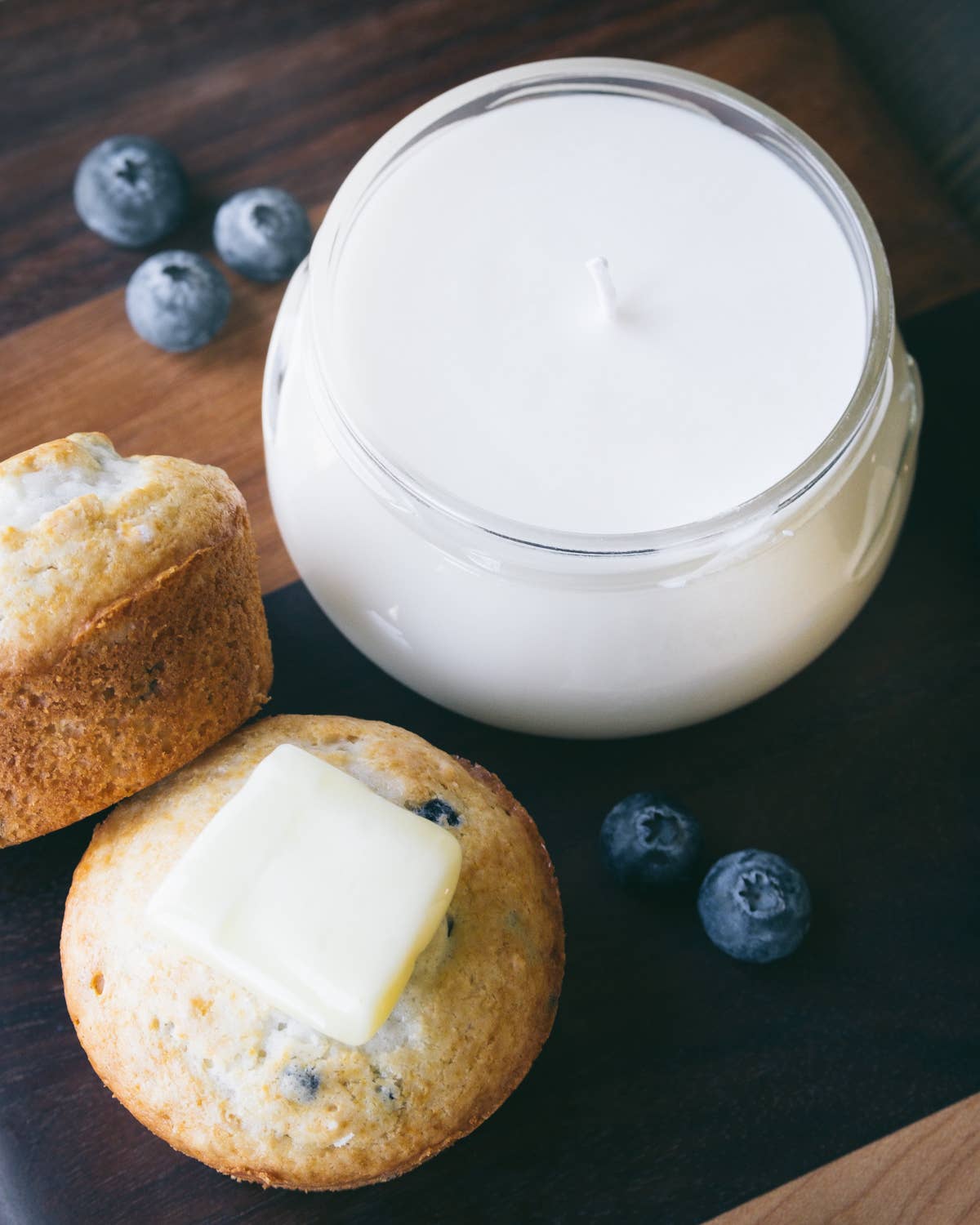 6 oz Velvet Whiskey Candle Co. Blueberry Vanilla Candle
