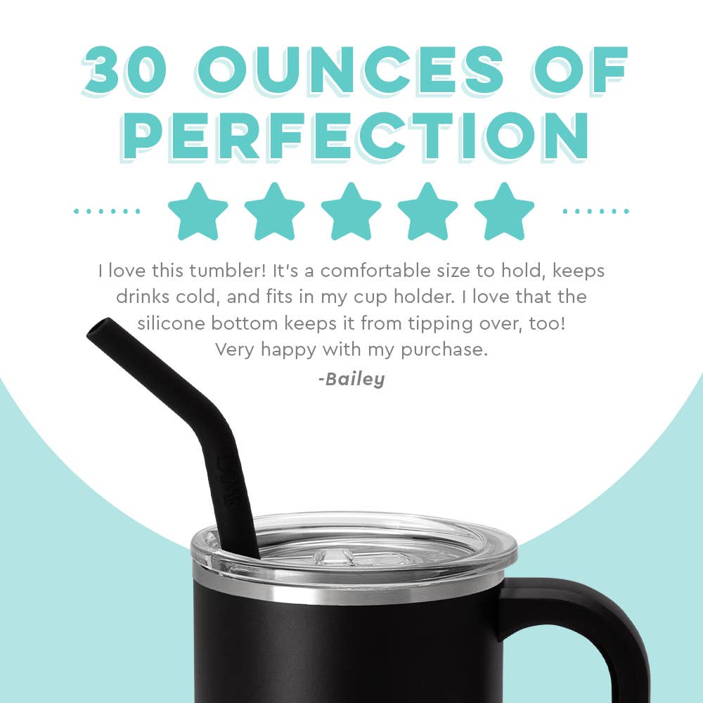 Black Mega Mug (30oz)