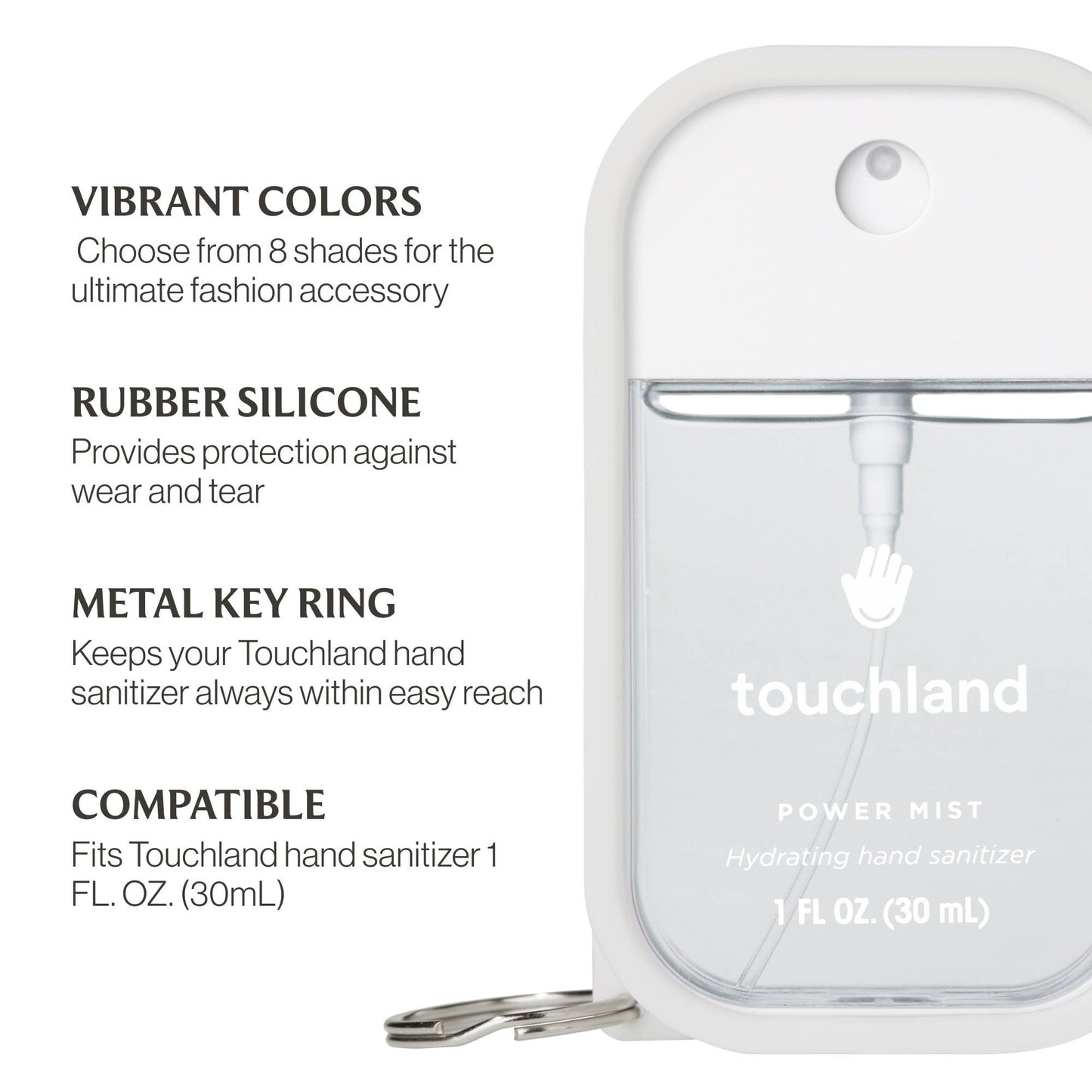 Touchland White Hand Mist Case