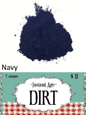 Instant Age Dirt, 4oz - Blackberry House Paint: Dark Brown