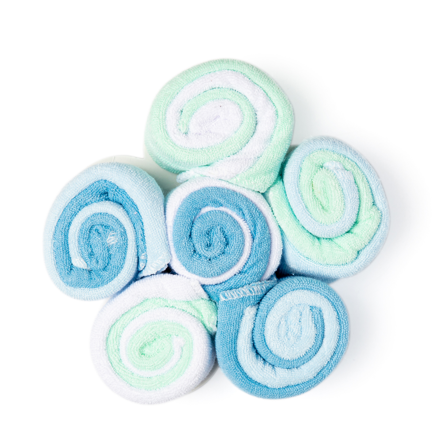 12 Pack Lollipop Washcloth: Pink