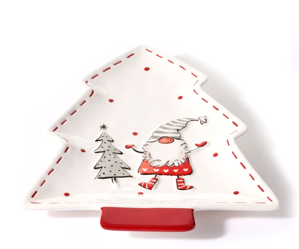 Ceramic Christmas Tree Plate