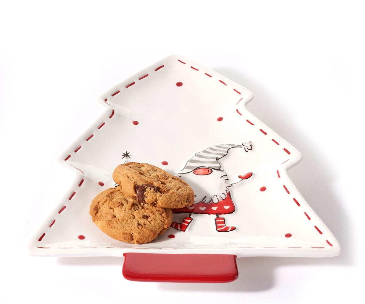 Ceramic Christmas Tree Plate