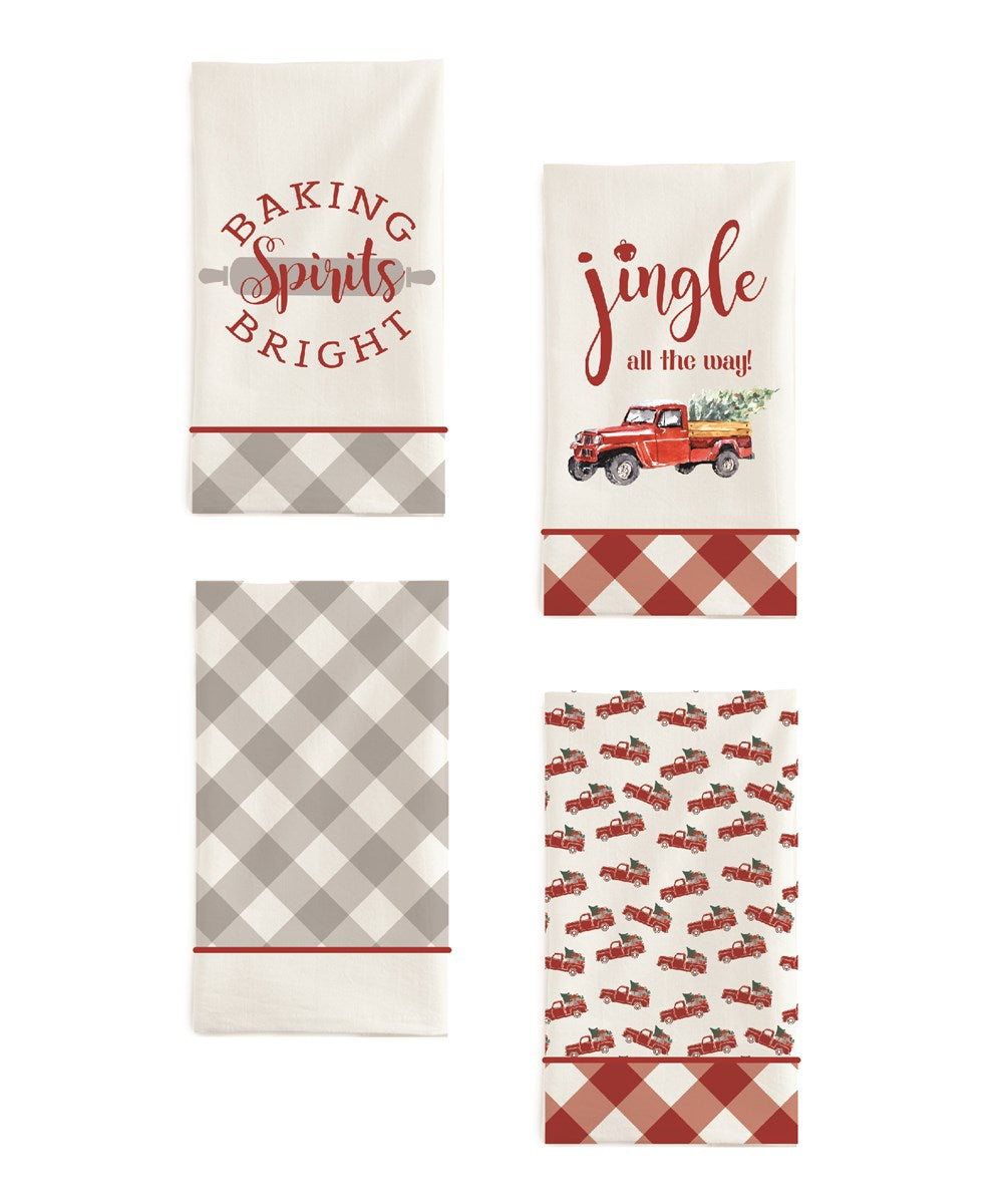 Cotton Country Tea Towel