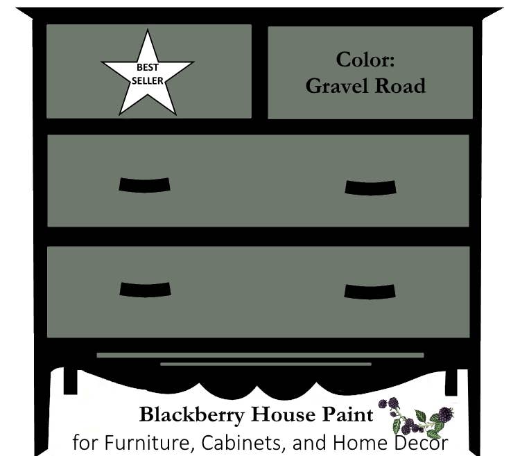 Paint - Blackberry House Paint: Barn Roof / 6 ounce