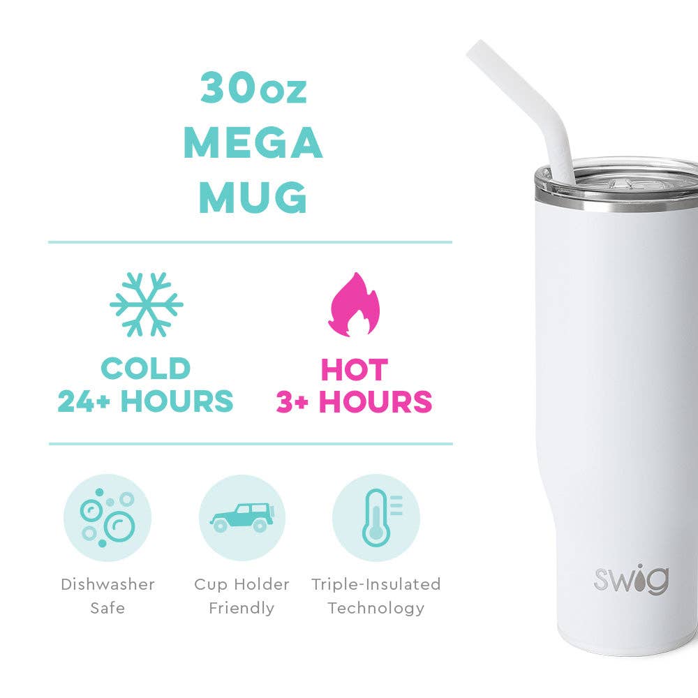 White Mega Mug (30oz)