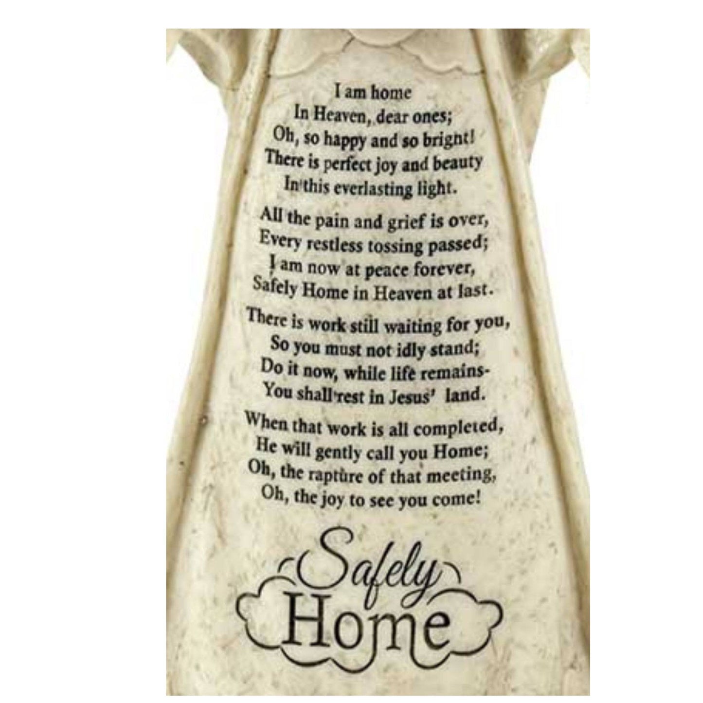 ANGEL FIGURINE SAFELY HOME