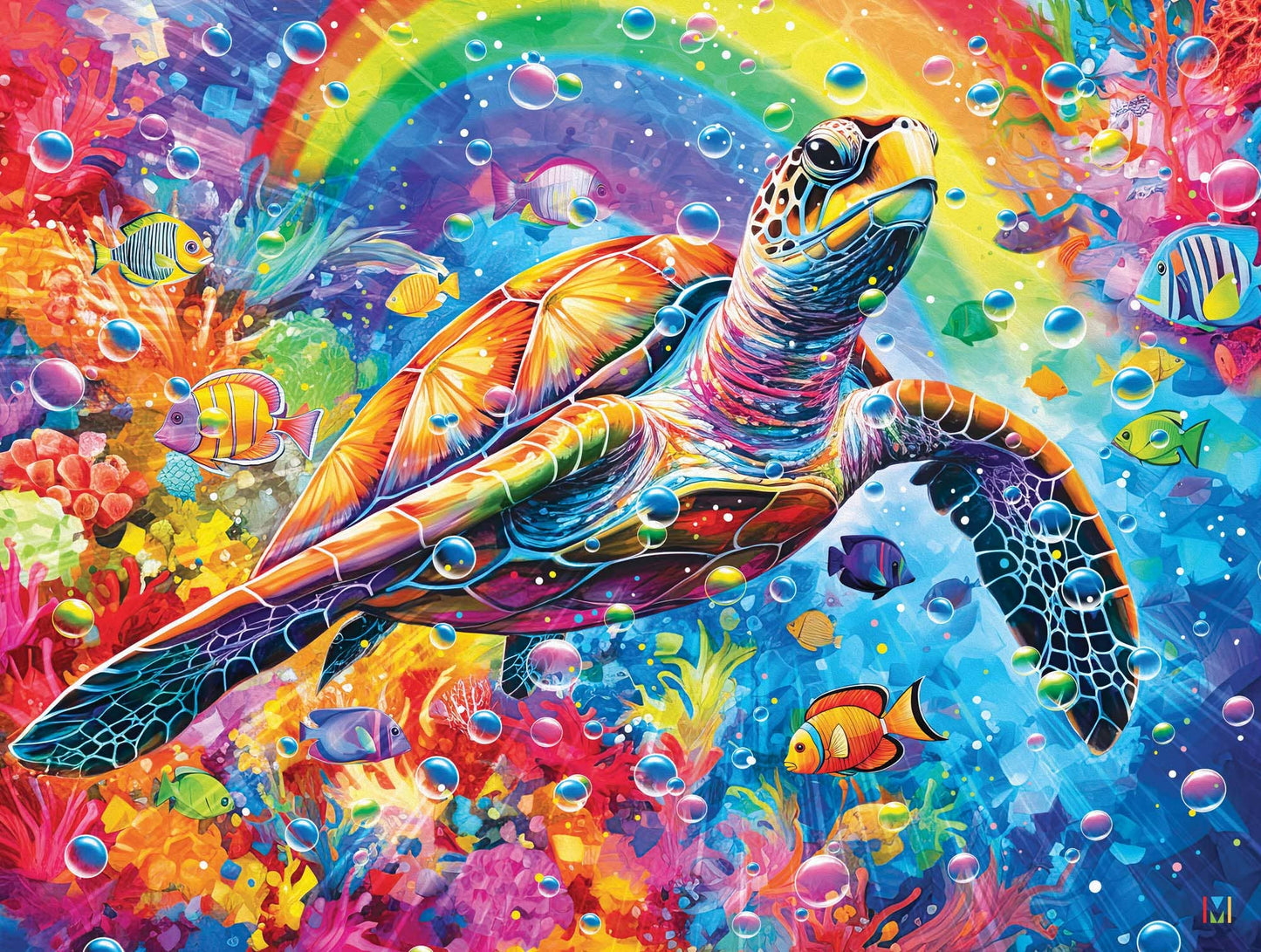 Rainbow Sea - 500 piece jigsaw puzzle