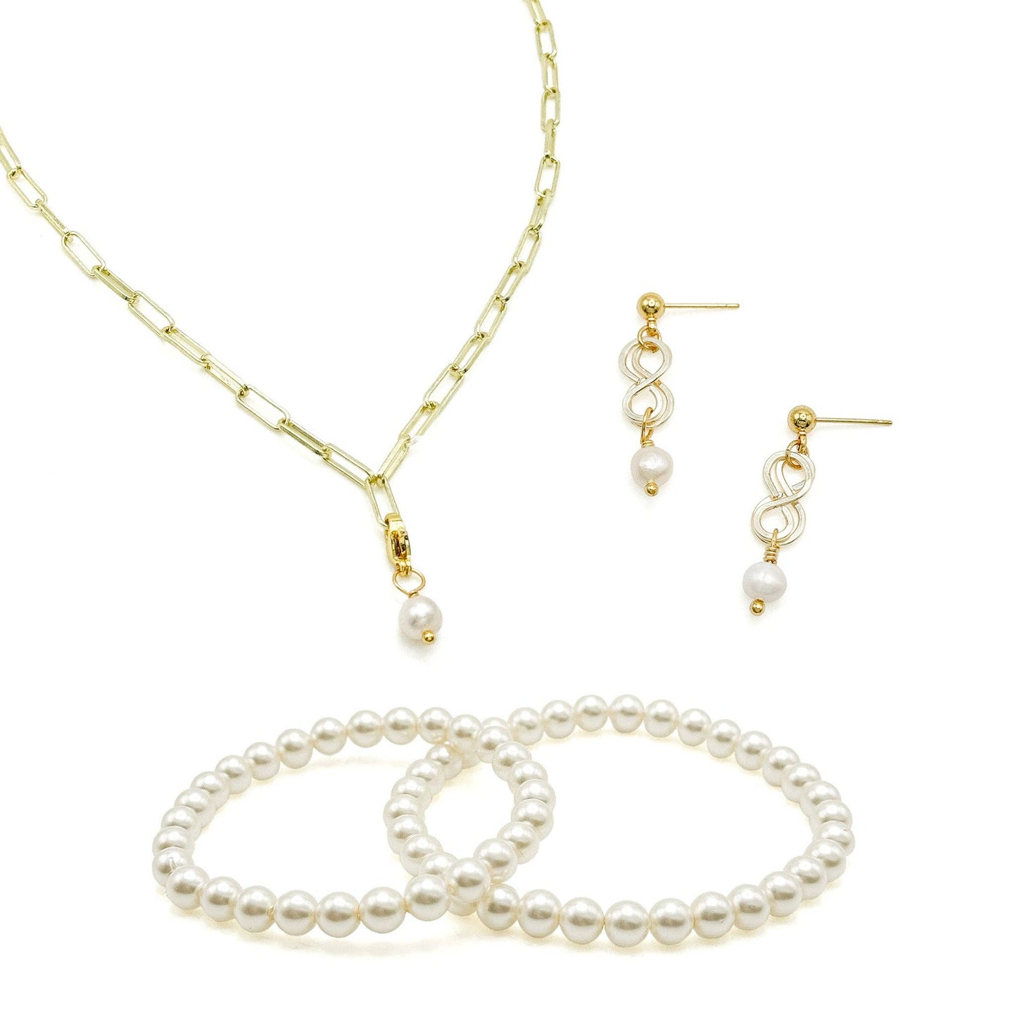 Charming bracelet: 6.75 in.