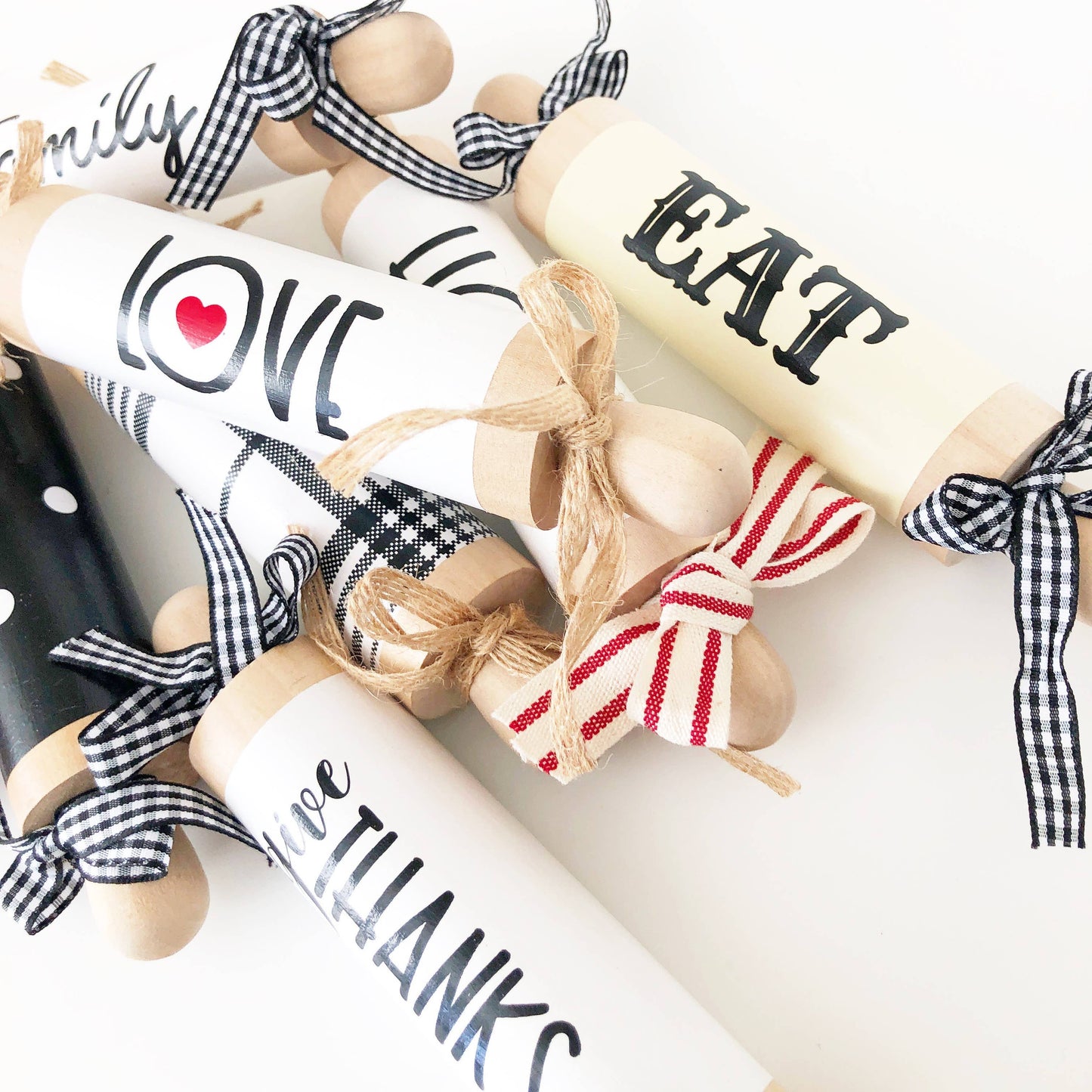 Foundations Decor Decorative Rolling Pins: Give Thanks