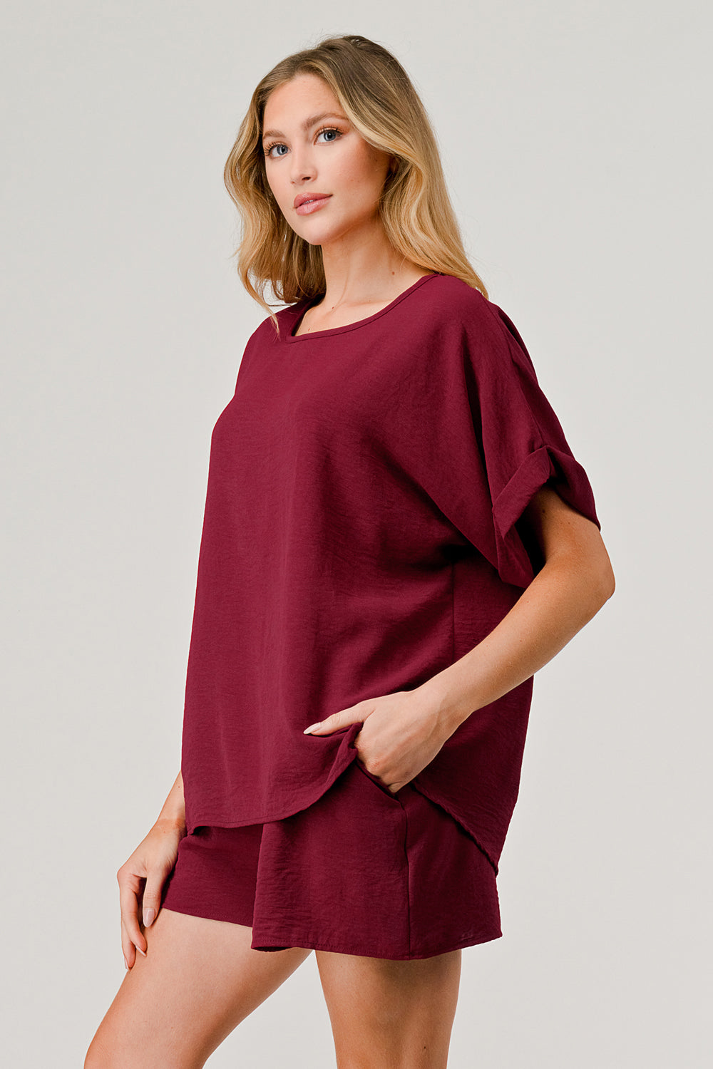 Pixi + Ivy 2PC Top & Shorts Set