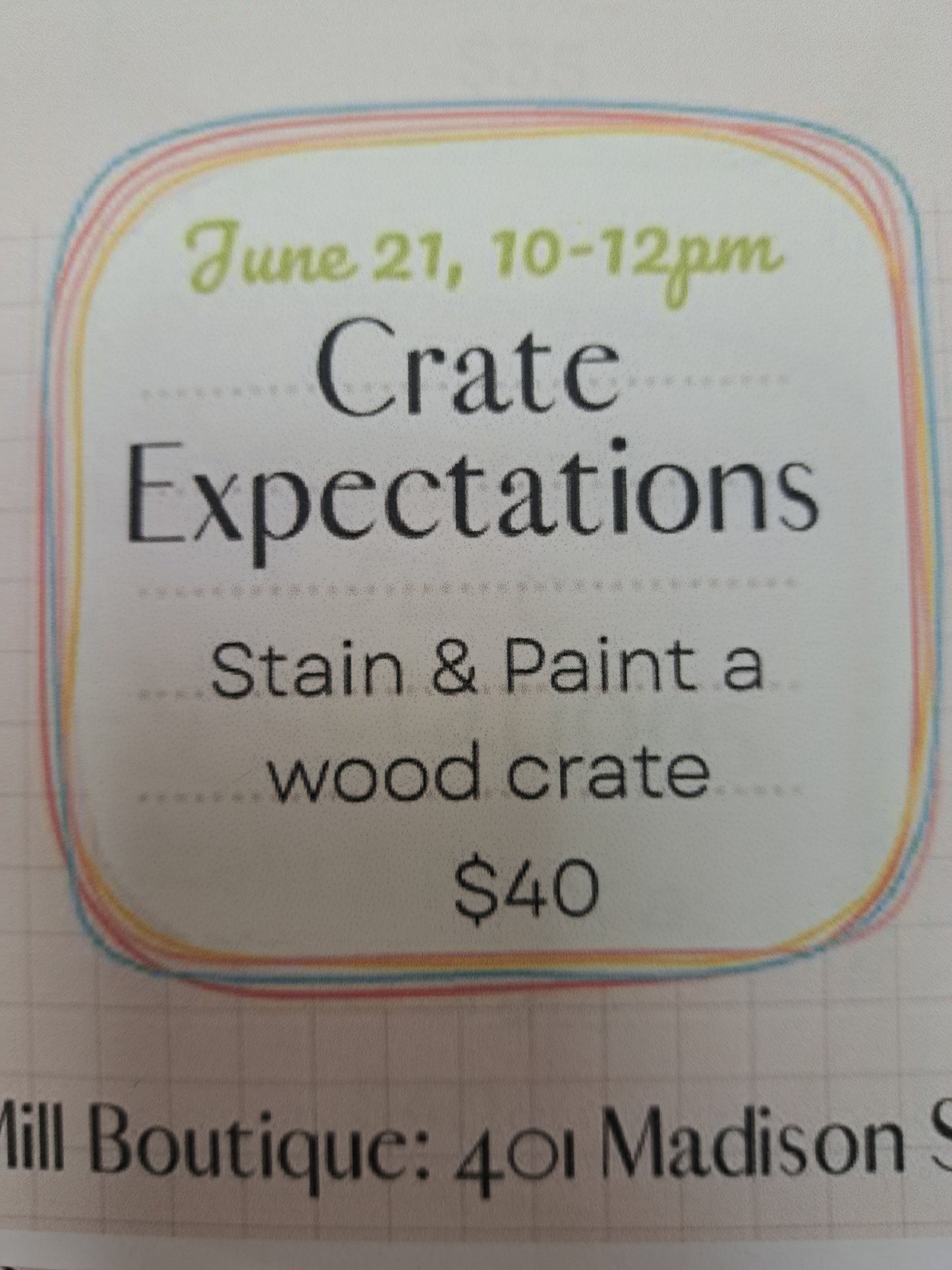 Creative Workshops