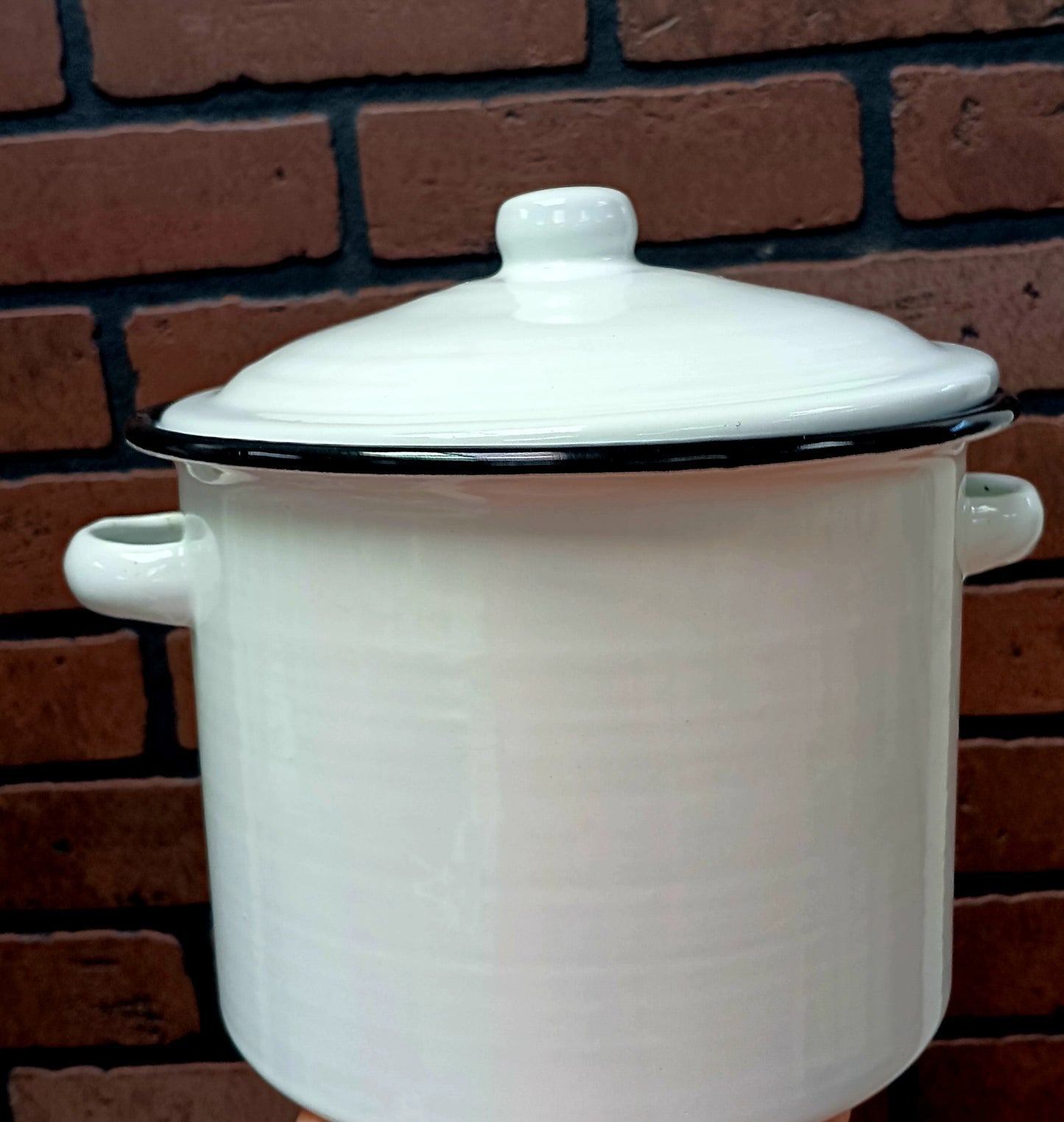 Enamel stock pot mini