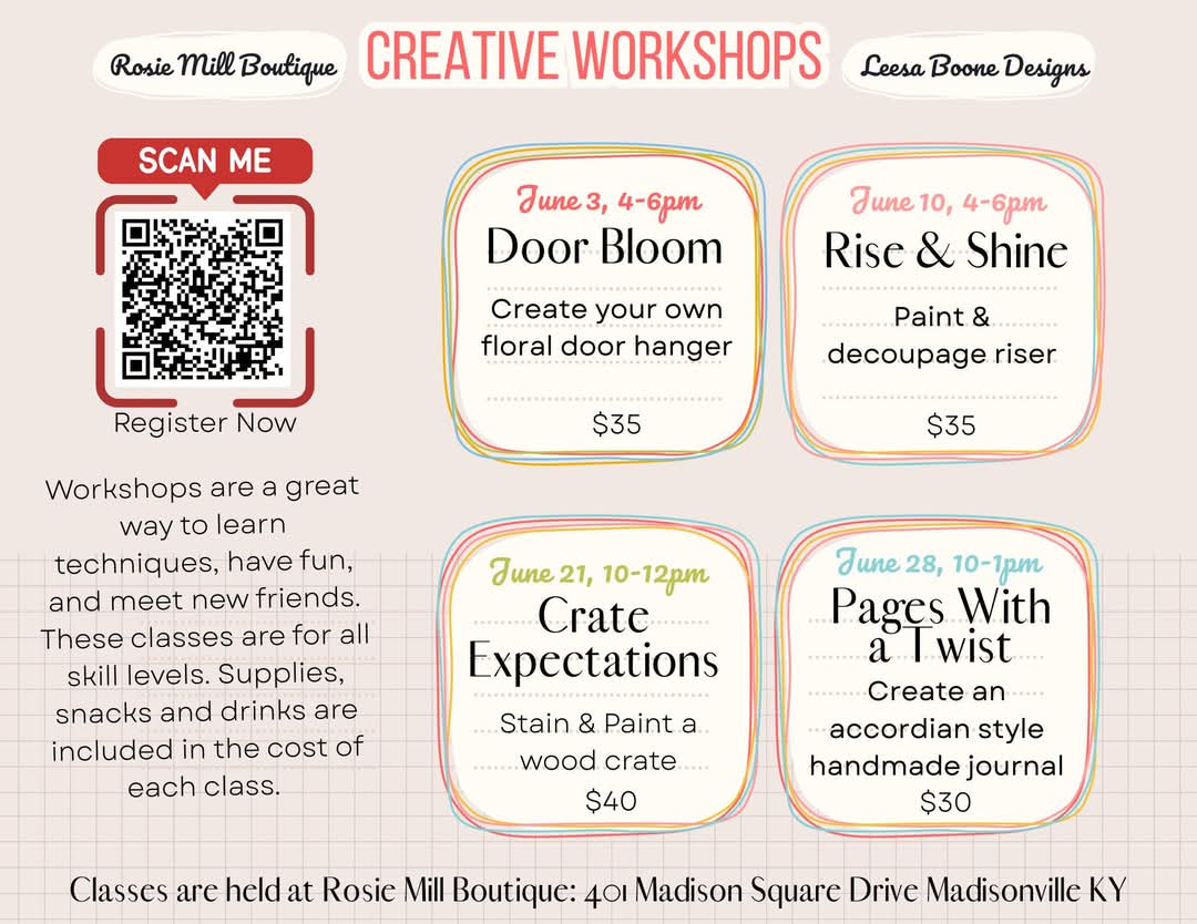 Creative Workshops