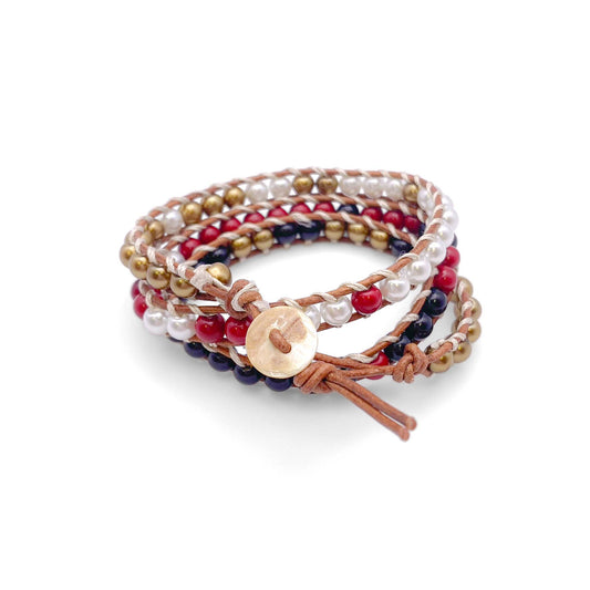 Alegria His-story wrap bracelet