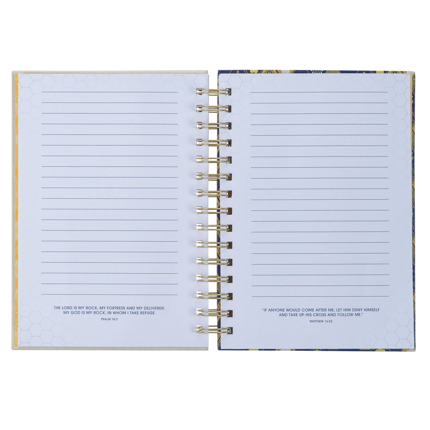 Journal Wirebound Navy Kind Words Prov. 16:24