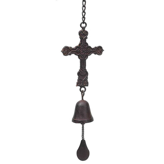 Wind Chime Cross Bell