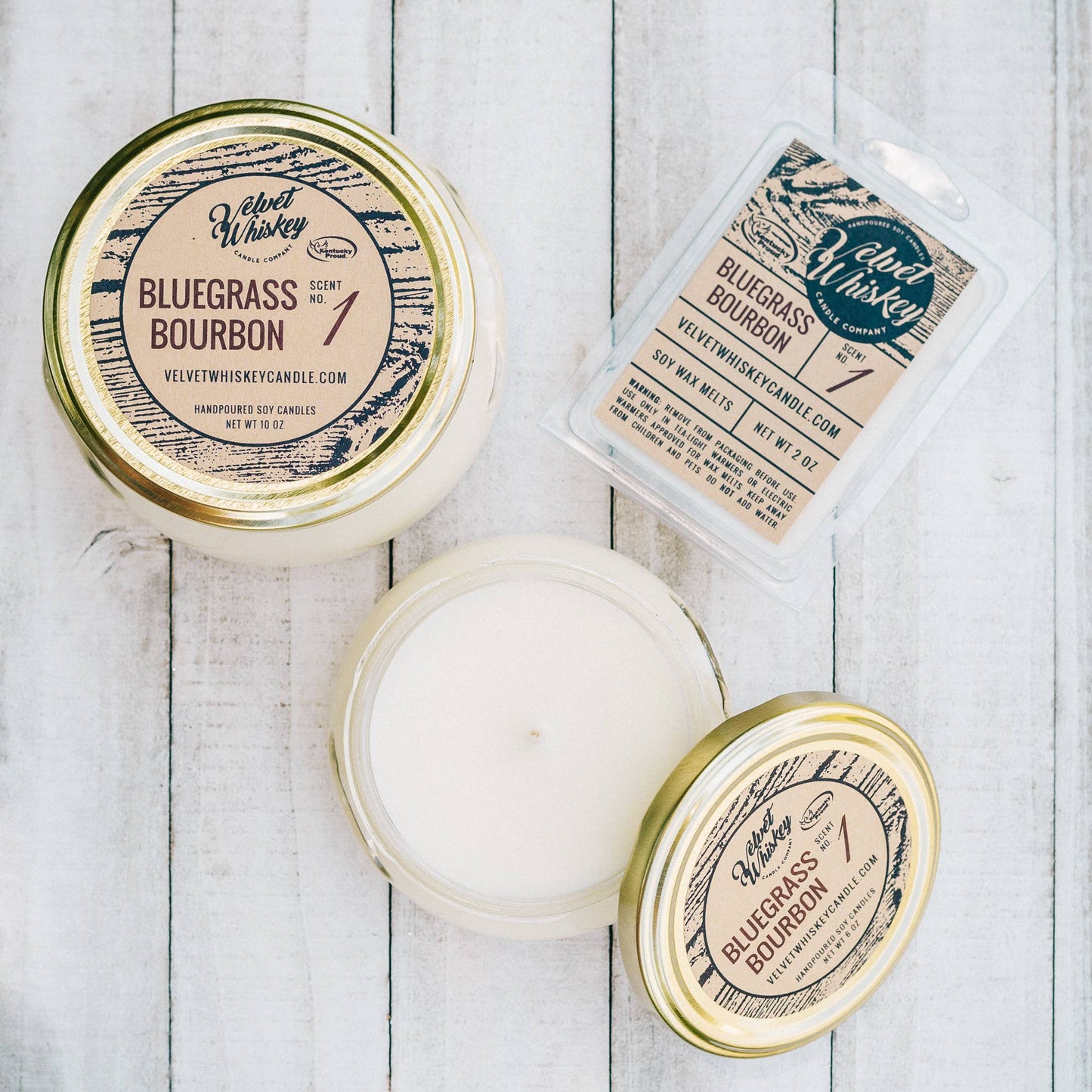 Velvet6 oz Bluegrass Bourbon Candle