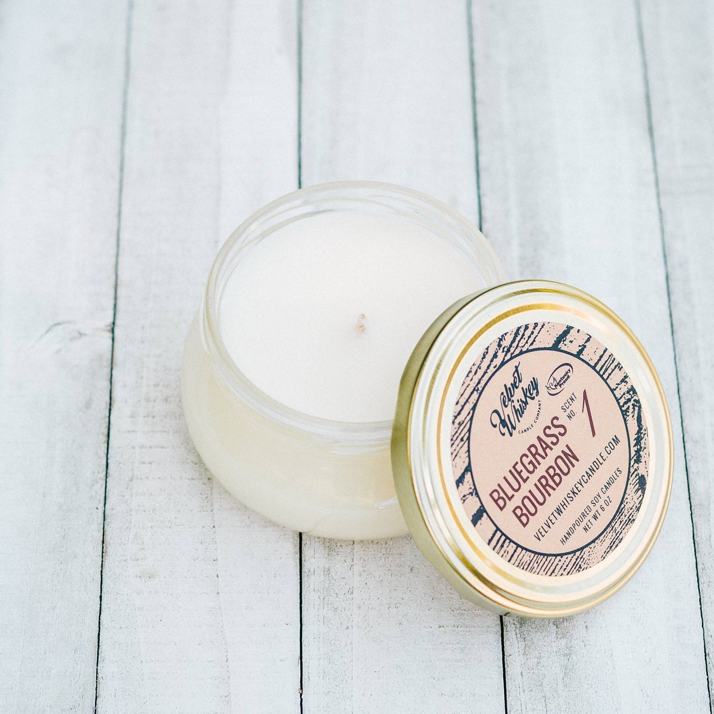 Velvet6 oz Bluegrass Bourbon Candle