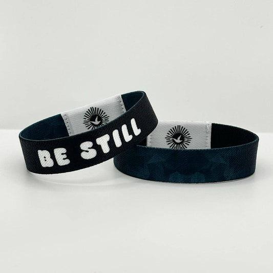 Be Still NFC Bible Verse Bracelet: Small/Youth