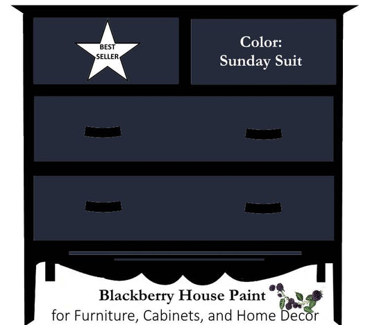 Paint - Blackberry House Paint: Sunday Suit / 6 ounce