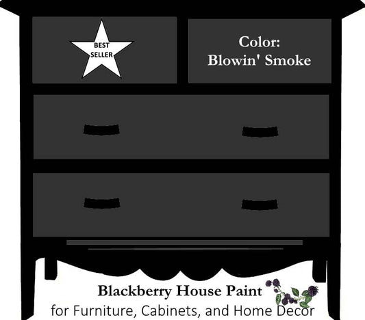 Paint - Blackberry House Paint: Blowin' Smoke / 6 ounce