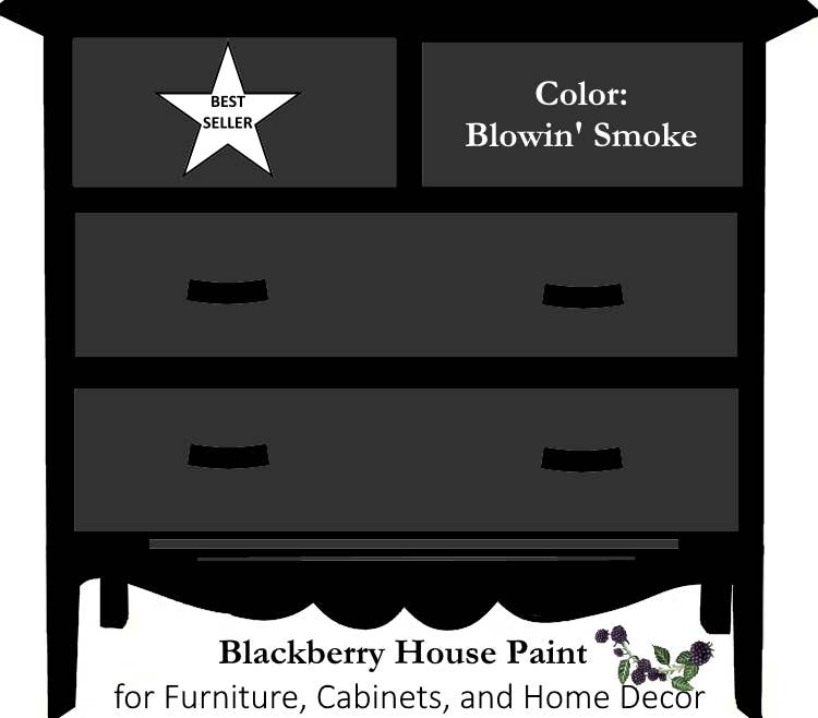 Paint - Blackberry House Paint: Morning Dew / 6 ounce