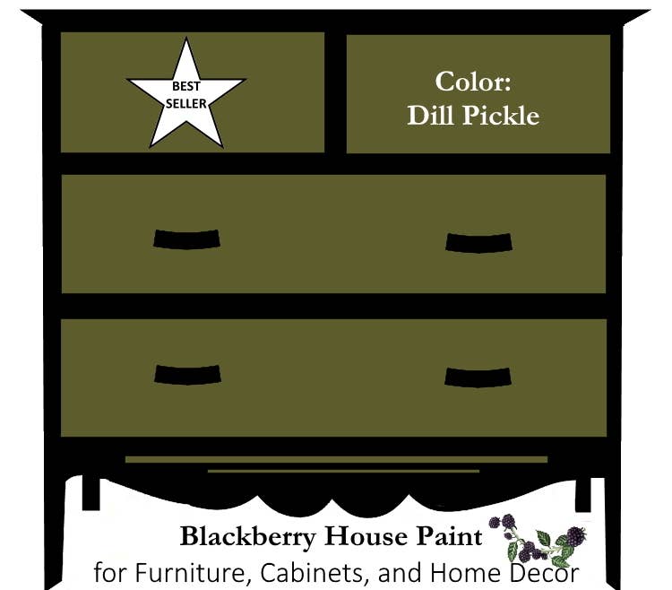 Paint - Blackberry House Paint: Morning Dew / 6 ounce