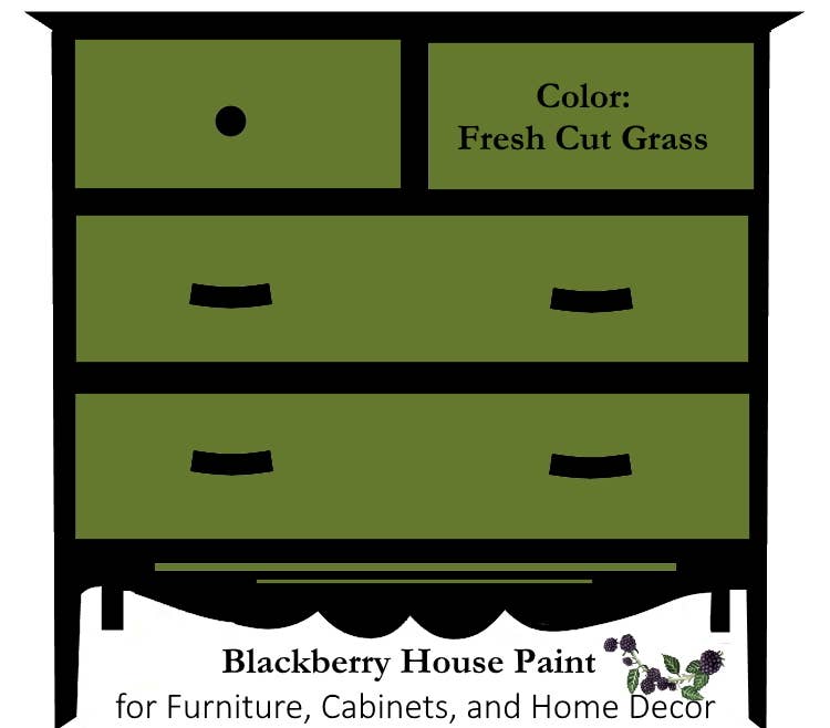 Paint - Blackberry House Paint: Morning Dew / 6 ounce