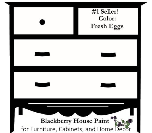 Paint - Blackberry House Paint: Fresh Eggs / 6 ounce