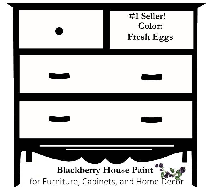Paint - Blackberry House Paint: Morning Dew / 6 ounce