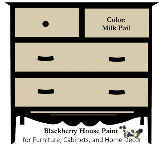 Paint - Blackberry House Paint: Milk Pail / 6 ounce