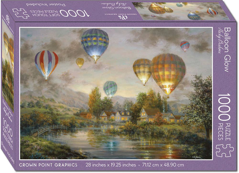 Balloon Glow - 1000 Piece Jigsaw Puzzle