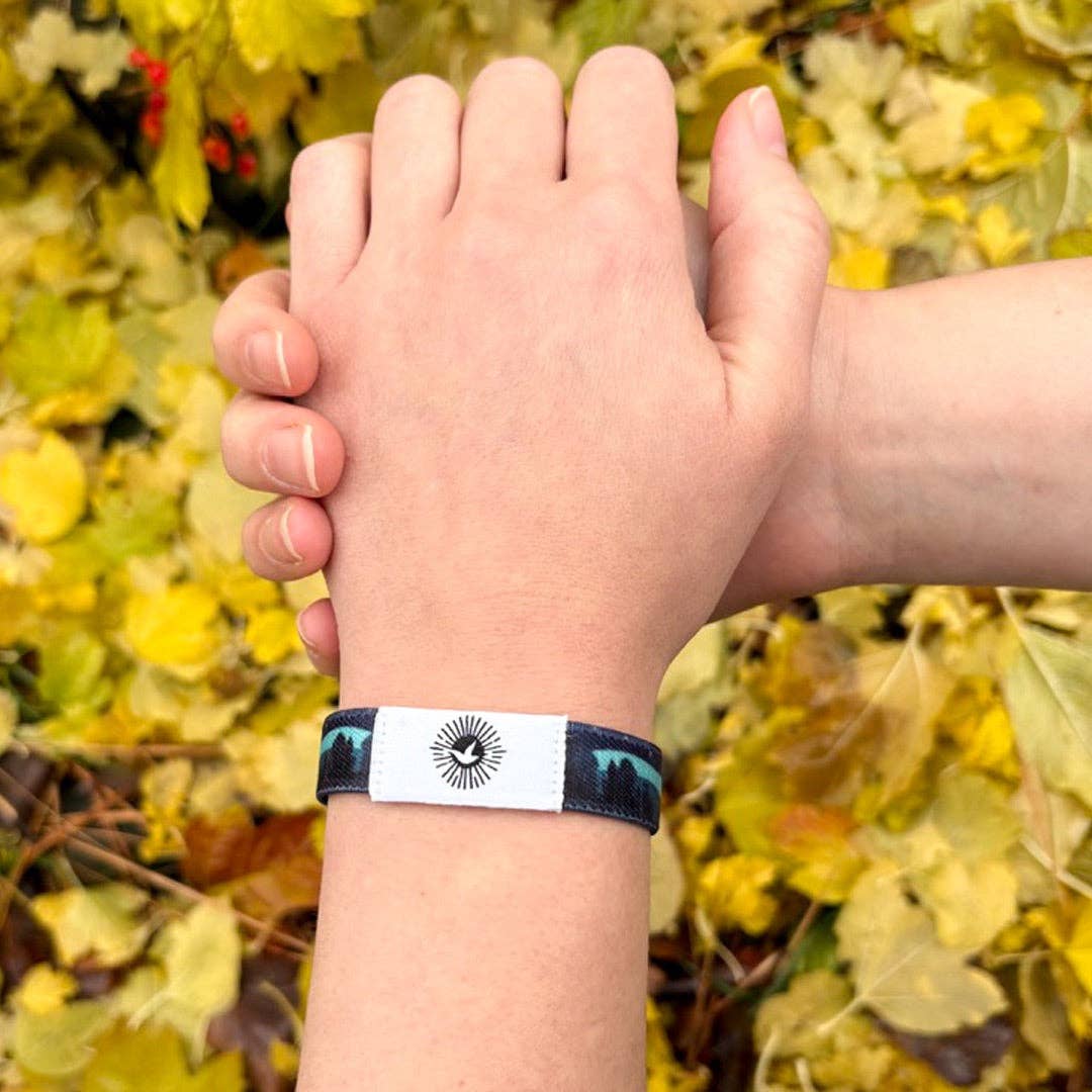 Born To Save NFC Bible Verse Bracelet: Large