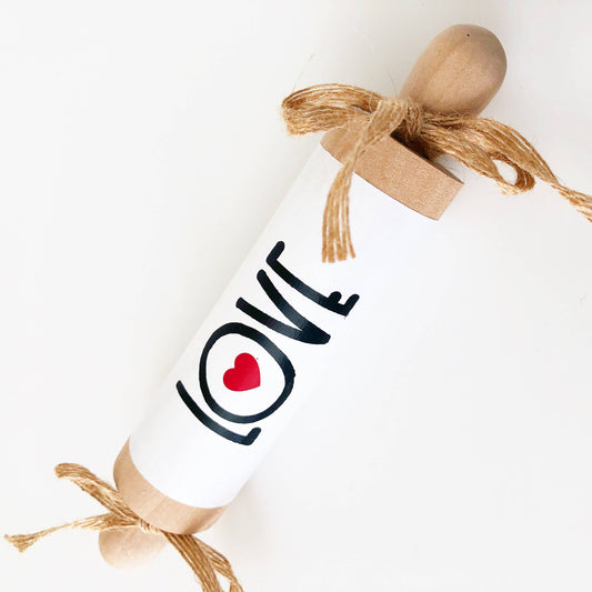 Foundations Decor Decorative Rolling Pins: LOVE