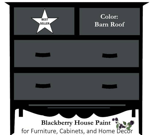 Paint - Blackberry House Paint: Barn Roof / 6 ounce