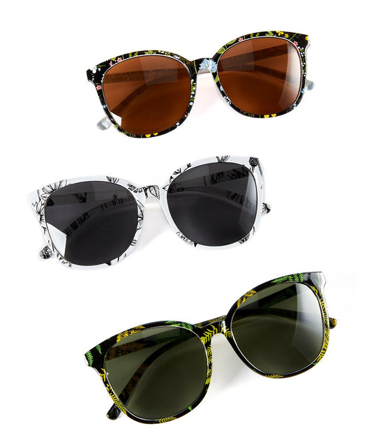 Avenue 9 Sunglasses w/Case & Cloth