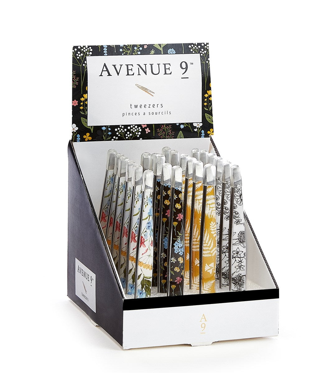 Avenue 9 Floral Tweezer