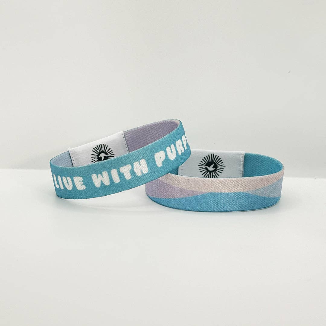 Live With Purpose NFC Positivity Bracelet: Regular
