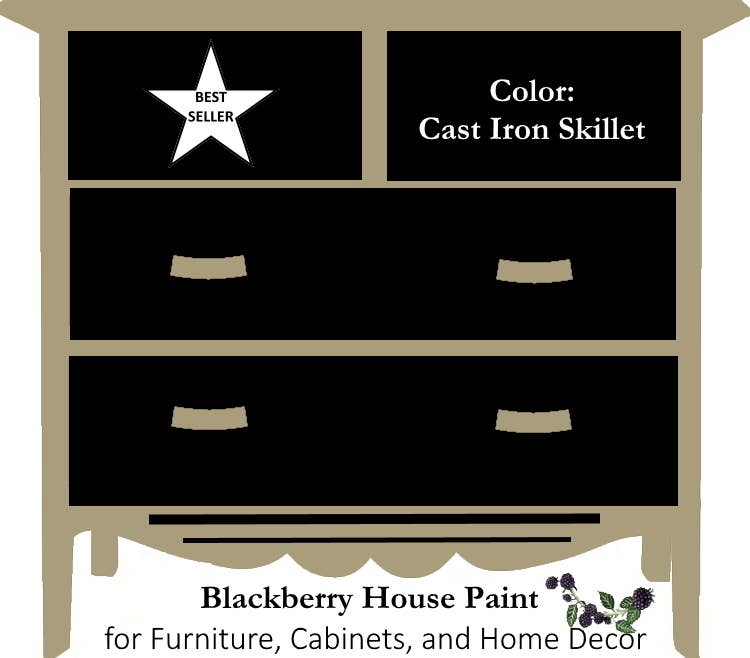 Paint - Blackberry House Paint: Orange Marmalade / 6 ounce