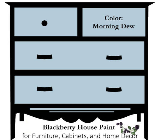 Paint - Blackberry House Paint: Morning Dew / 6 ounce