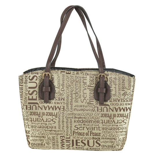 White Dove -NAMES OF JESUS WEDGE BIBLE COVER LARGE