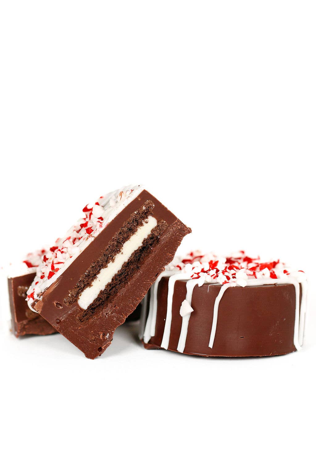 Popilicious Chocolate and Peppermint Dipped Oreos