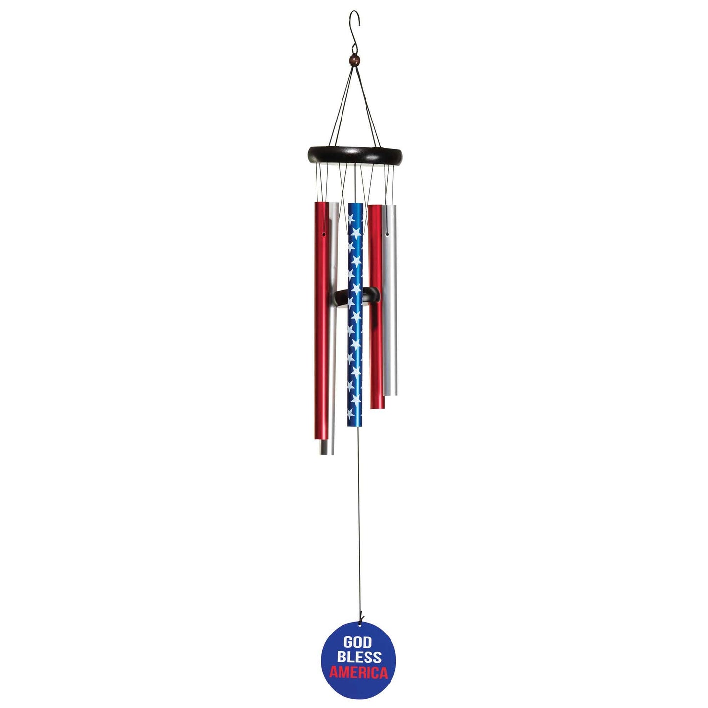 Windchime God Bless America 35in