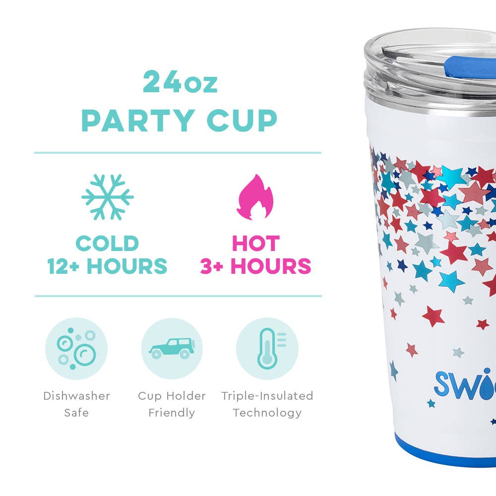 Star Spangled Party Cup (24oz)