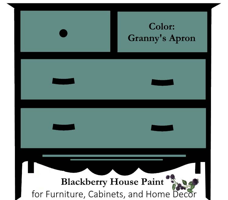Paint - Blackberry House Paint: Morning Dew / 6 ounce