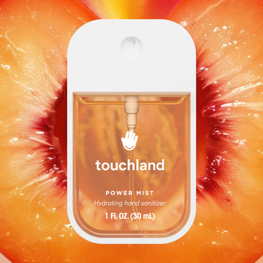 Touchland Velvet Peach Power Mist Hydrating Hand Sanitizer